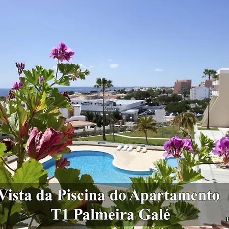 O A Ramos Palmeira Gale Esta Inserido Num Com Piscina, Fica Apenas A 250 Metros Da Da Gale - Com Ar Condicionado Na Sala, Smart Tv Com Prime Video E Cozinha Completa Appartement Albufeira