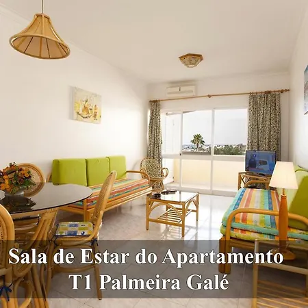 O A Ramos Palmeira Gale Esta Inserido Num Com Piscina, Fica Apenas A 250 Metros Da Da Gale - Com Ar Condicionado Na Sala, Smart Tv Com Prime Video E Cozinha Completa Albufeira